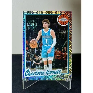 Photo of 2025-26 Topps LaMelo Ball Chrome Mojo Refractor Charlotte Hornets