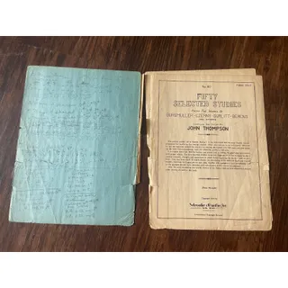 Photo of Vintage sheet music booklet