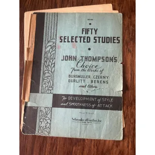 Photo of Vintage sheet music booklet