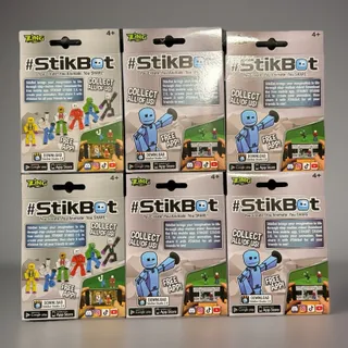 Photo of 🔥STIKBOT Poseable Action Figure Stop-Motion Animation 6 Pack BNWT🔥