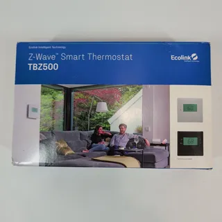Photo of Ecolink Z-Wave Smart Thermostat TBZ500 Programmable Digital HVAC NEW
