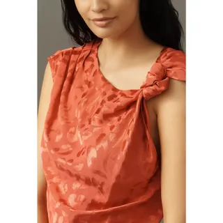 Photo of New Farm Rio x Anthropologie Printed Asymmetric Tank $148 + Midi Skirt $188 XS