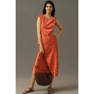 Photo of New Farm Rio x Anthropologie Printed Asymmetric Tank $148 + Midi Skirt $188 XS