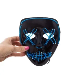 Photo of 🔥Creepy LED Halloween Mask BLUE BNWT🔥