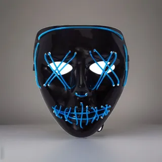 Photo of 🔥Creepy LED Halloween Mask BLUE BNWT🔥