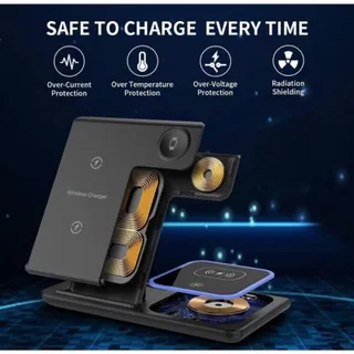 Photo of 🔥Wireless 3 In 1 Charging Station (Black) NWT🔥