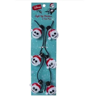Photo of 🔥Disney Jack Skellington Light Up Necklace Nightmare Before Christmas 3 Flash🔥
