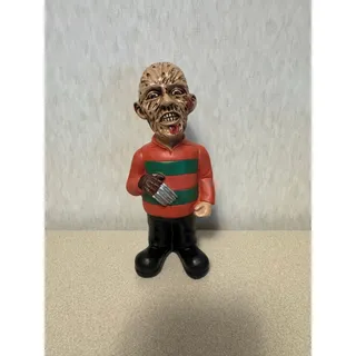 Photo of Freddy Krueger Slasher Horror Garden Gnome Figurine Halloween Decor Statue 7 In