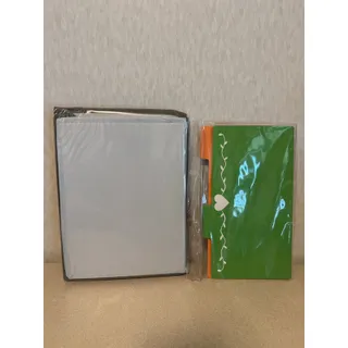 Photo of DOFFICE Greeting Card Organizer Box Fabric w/ Removable Occasion Dividers New