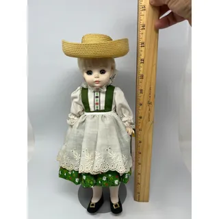 Photo of Madame Alexander Heidi Doll 1580 Original Tags On Clothes 14” W Stand NO BOX