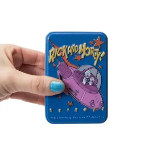Photo of 🔥Rick and Morty Playing Cards w Metal Tin Case Adult Swim Paladone BNWT🔥