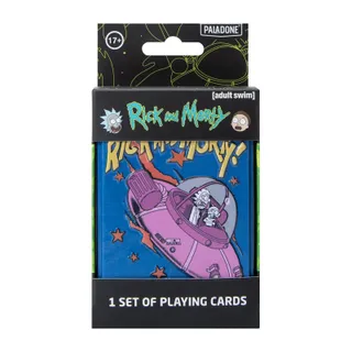 Photo of 🔥Rick and Morty Playing Cards w Metal Tin Case Adult Swim Paladone BNWT🔥