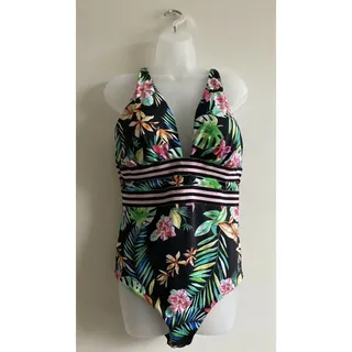 Photo of Swimsuits For All One-piece Swimsuit Women Size 18 Floral Stripe