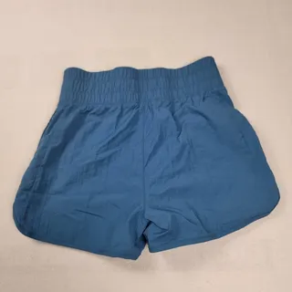 Photo of Jordan Shorts Girls Large Industrial Blue Athletic Lightweight Jumpman Logo NWT