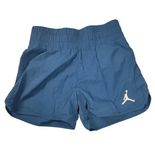 Photo of Jordan Shorts Girls Large Industrial Blue Athletic Lightweight Jumpman Logo NWT