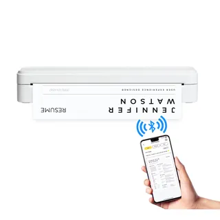 Photo of Core Innovations Pro Wireless Inkless Thermal Printer, iOS & Android Compatible,