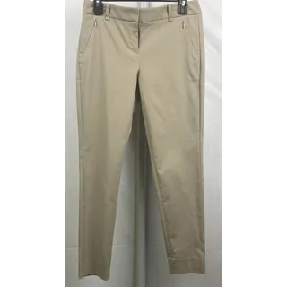 Photo of The Limited Ankle Pants Women 2 Khaki Viscose Stretch Slim Pockets Dress Pants
