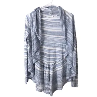 Photo of Knitted & Knotted Anthropologie Knit Ruffle Cardigan Small