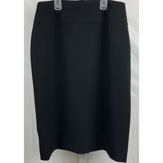 Photo of Apt.9 Pencil Skirt Women 4 Black Stretch Knit Fully Lined Wide Waistband Zipper