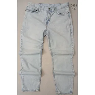 Photo of Old Navy (38x32) Men's Relaxed Straight Fit Light Denim Jeans