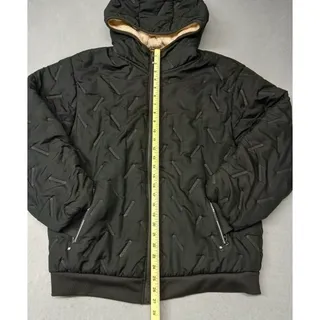 Photo of New Sport (5XL) Women's Black Quilted Hooded Winter Jacket