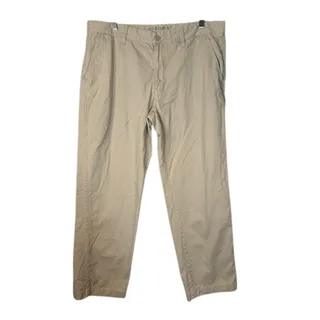 Photo of Sonoma Life & Style Beige Cotton Casual Dressy Khaki Pants Men Sz 36X30