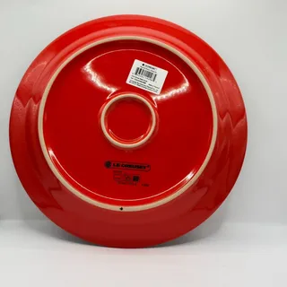 Photo of Le Creuset Dinner Plate 10.5" 27cm Cherry Red Cerise