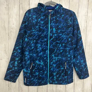 Photo of Champion Venture Dry Blue Unisex Kids Zip Up Hooded Lined Jacket Coat 16-18