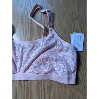 Photo of New Womens Auden Sexy Lightly Lined Scoop Neck Lacey Semi-Sheer Bralette size XL