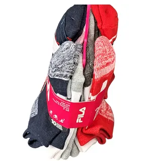 Photo of Fila 10 Pairs Soft Socks 3 Hair Ties Girl's 7 to 10 Shoe