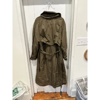 Photo of London Fog Trench Coat Heavy Canvas Jacket size 40 Reg