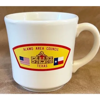 Photo of Alamo Area Council BSA Boy Scouts Texas Coffee Mug San Antonio Alamo 3.5"