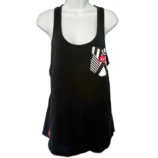 Photo of Virgin Orbit Pocket Art Black Red Tank Top Aerospace Space sz L Limited Edition