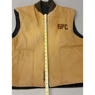 Photo of Carhartt (21x 25") Vintage Tan Arctic-Weight Duck Vest