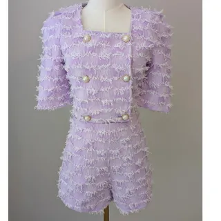 Photo of Gracia Shorts and Jacket in Lavender