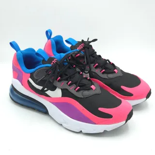 Photo of Nike Air Max 270 React GS Kids Size 7Y BQ0101 Black White Hyper Pink Vivid