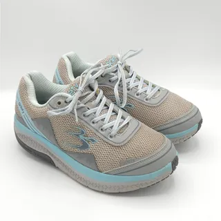 Photo of Gdefy Mighty Walking Shoes Womens Size 8 Gray Blue  Orthotic Sneakers 