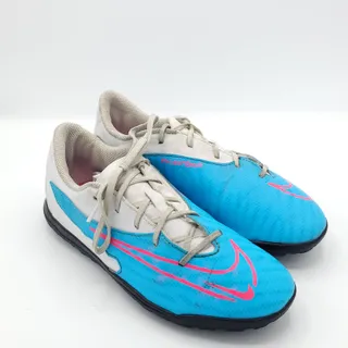 Photo of Nike Men's Phantom GX Club FG/MG blue white teen size 6Y