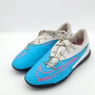 Photo of Nike Men's Phantom GX Club FG/MG blue white teen size 6Y