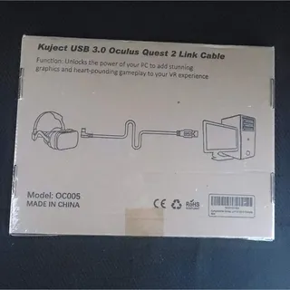 Photo of Oculus Quest 2 Link Cable PC VR Adapter NEW Sealed | Kuject USB 3.0