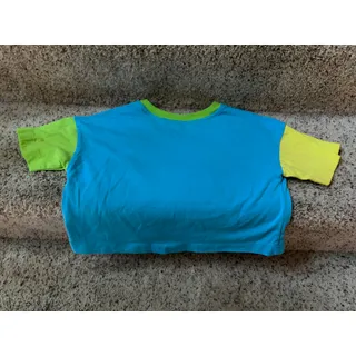 Photo of Justice Air Heads crop top girls small