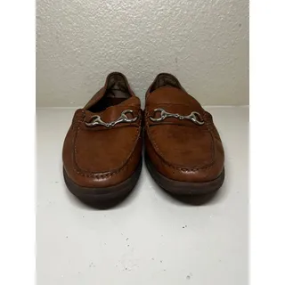 Photo of Johnston & Murphy horse-bit loafers - good condition- size 8.5