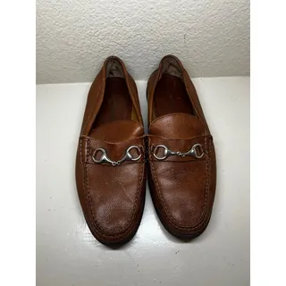Photo of Johnston & Murphy horse-bit loafers - good condition- size 8.5
