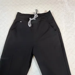 Photo of Figs Zamora Nurse Doctor Medical Scrubs Bottoms Black Women’s Sz XS