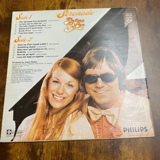 Photo of Peters & Lee Serenade 12" Vinyl LP Original 1976 Record