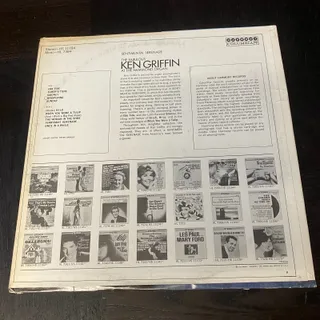 Photo of The Fabulous Ken Griffin At The Hammond Organ – Sentimental Serenade LP Vinyl
