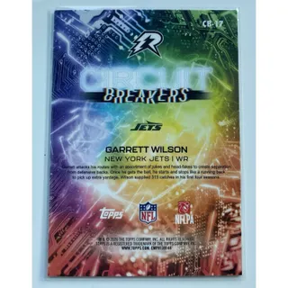 Photo of 2025 NY Jets 5 Card Lot Topps Resurgence Mason Taylor RC Wilson Fields Optic