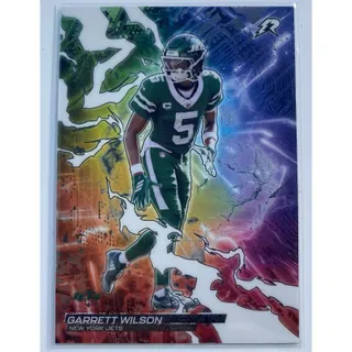 Photo of 2025 NY Jets 5 Card Lot Topps Resurgence Mason Taylor RC Wilson Fields Optic