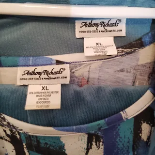 Photo of Anthony Richards Teal 3‑Piece Corduroy Pant Set Women’s XL Exc. Estate Outfit