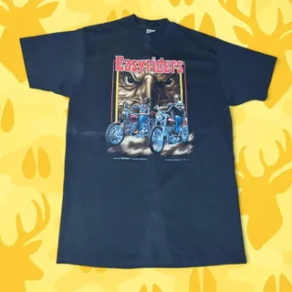Photo of Vintage 1992 Easyriders Eagle Graphic T-Shirt Delta Single Stitch XL